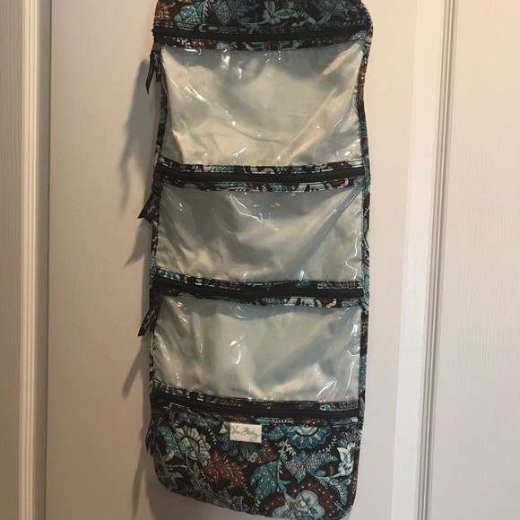 Vera Bradley Java Blue Tera el Organizer - Picture 1 of 3